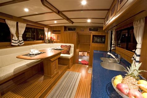 Gallery - Selene Trawlers | Boat interior design, Boat interior ...