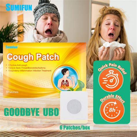 Organic Herbal Cough Relief Patch for Baby Kids and Adult Gamot sa Ubo Sipon Allergy Rhinitis ...