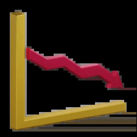 Loss Chart 3D Illustration download in PNG, OBJ or Blend format