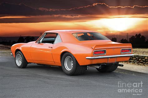 1967 Chevrolet Camaro 'Pro Street' Photograph by Dave Koontz - Fine Art America