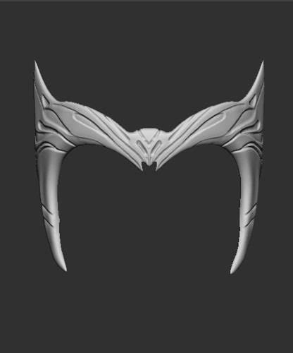 SCARLET WITCH CROWN 3D model 3D printable | CGTrader