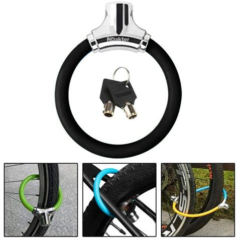 Bike Lock 12mm Anti Theft Kids Bicycle Lock, Lightweight Unbreakable ...