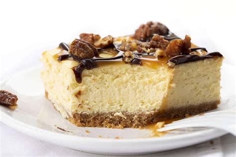 Turtle Cheesecake Bars - i am baker