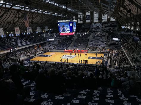 First time at the historic Hinkle Fieldhouse! Ready for some Big East ...