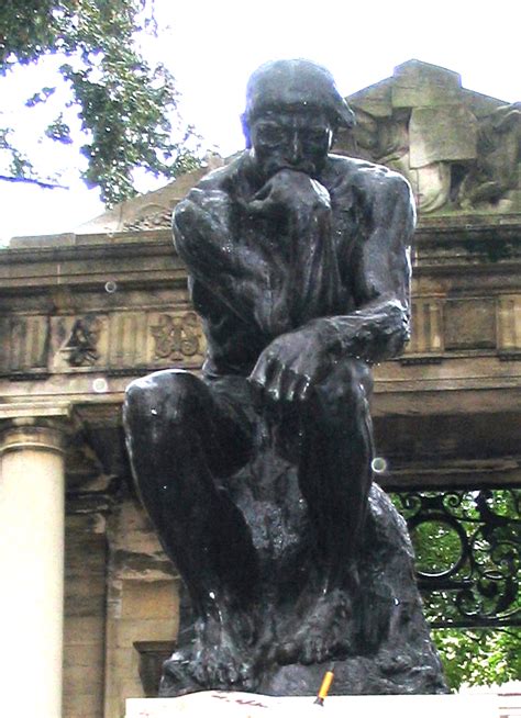 The Thinker - Auguste Rodin - WikiArt.org - encyclopedia of visual arts