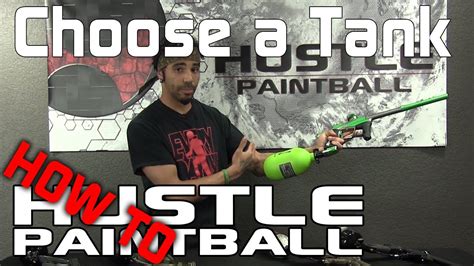 How to Choose the Right Size HPA/Compressed Air Paintball Tank by HustlePaintball.com - YouTube