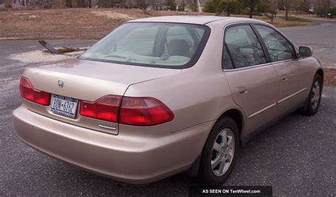 2000 Honda Accord Se 4 Door Auto