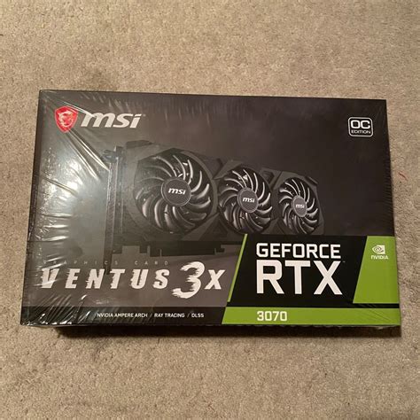 MSI NVIDIA GeForce RTX 3070 Ventus 3X OC..., Memory Size: 8GB at best ...