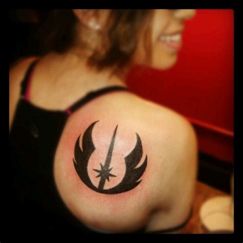 Jedi Symbol. Star Wars. Tattoo. | Tatuaje de estrella, Tatuaje de star wars, Tatuajes de la ...