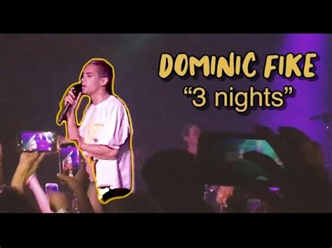 Dominic Fike - 3 Nights (live @ the ground, Miami) - YouTube