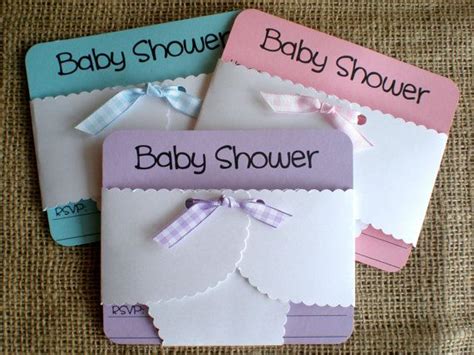 DIY Baby Shower Invitations Ideas to Make at Home