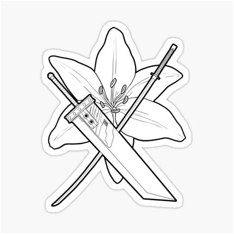 "Final Fantasy VII" Sticker for Sale by Makanani | Redbubble