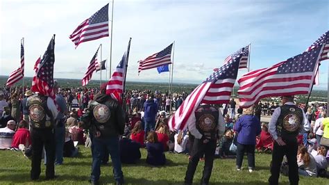 Memorial Day ceremony at the Idaho State Veterans Cemetery