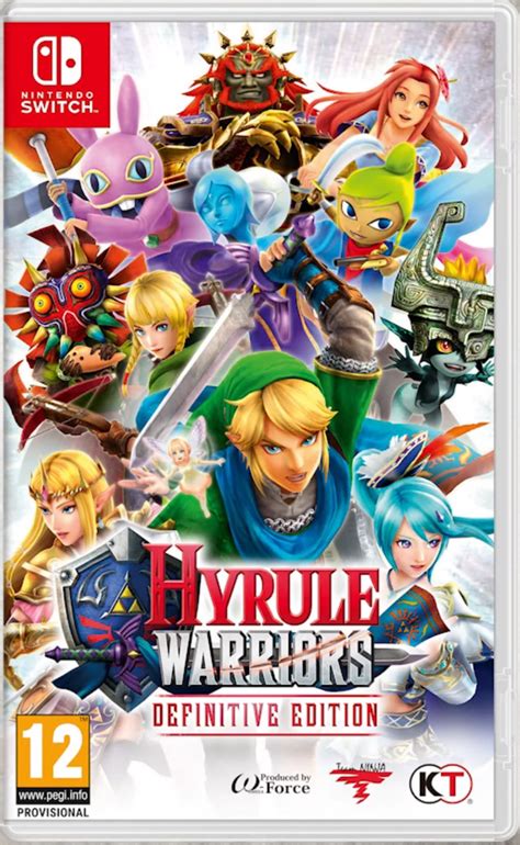 European Hyrule Warriors: Definitive Edition boxart