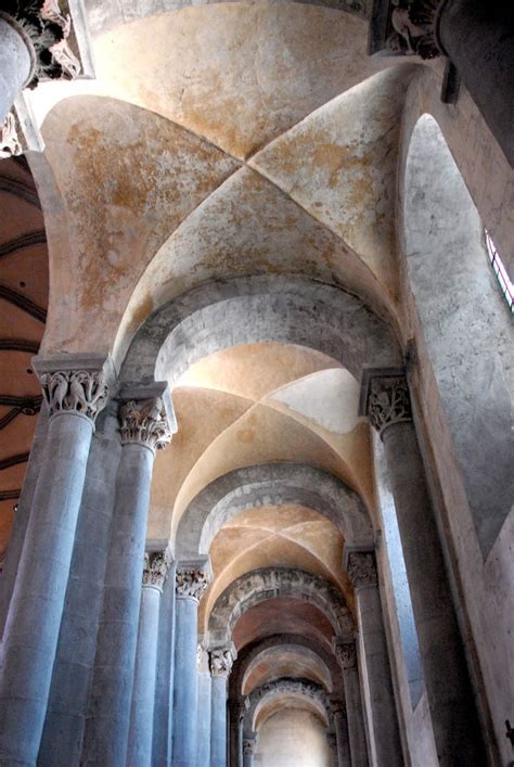 Groin vaults are frequently separated by transverse arched ribs of low profile as at Speyer and ...