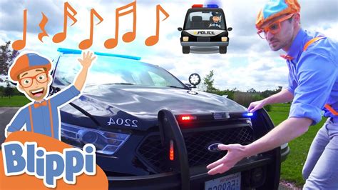 The Police Car Song - Blippi | Shazam