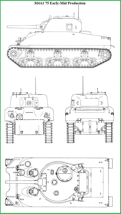 The Sherman M4A1 Medium Tank: First and Last Produced. | The Sherman ...