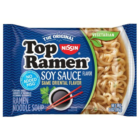 Nissin, Top Ramen, Soy Sauce Flavor – Wonderfulmom.lk