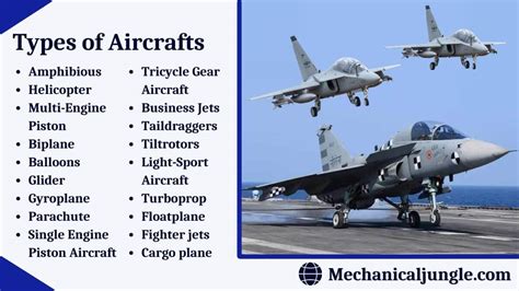 aircraft category and class list - Anh Becerra