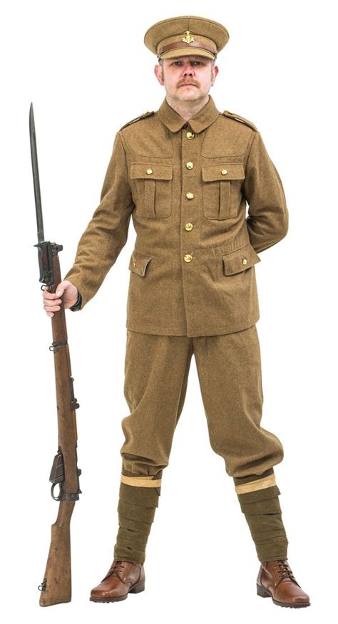 WW1 BRITISH SOLDIER UNIFORM 1914 version | Ww1 soldiers, British army uniform, British uniforms