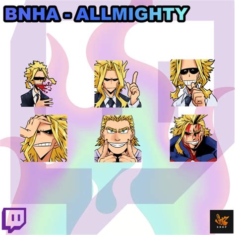 13 x Twitch Emotes Anime aus mha bnha mit meinem Style für | Etsy Schweiz