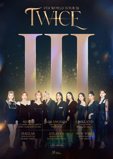 TWICE 4th World Tour: Cities And Ticket Details - Discover Latest K-Pop News, K-Drama Updates ...