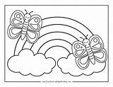 17 Rainbow Coloring Pages Free Printable PDFs  Cute sketch template