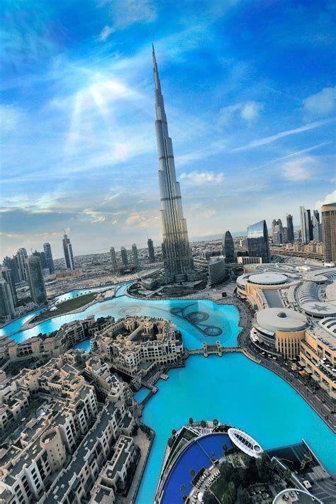 this is the tallest building in the world the Burj Khalifa its located ...