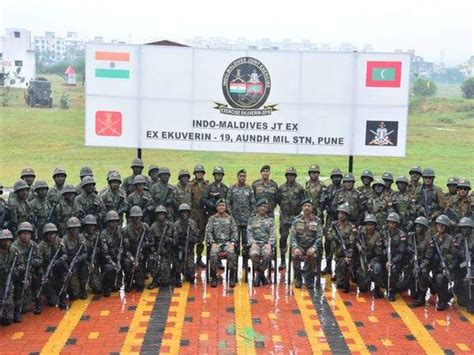 India-Maldives Joint Military Exercise Ekuverin - DEFENCE GUIDE