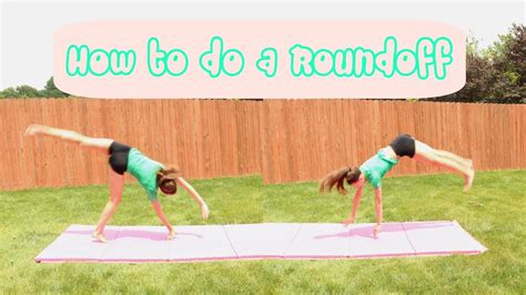 How to do a Roundoff - YouTube