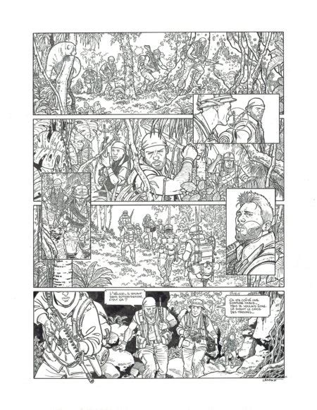 Comic Art Show - Latah - A supernatural Vietnam war story - Galerie de la Bande Dessinee