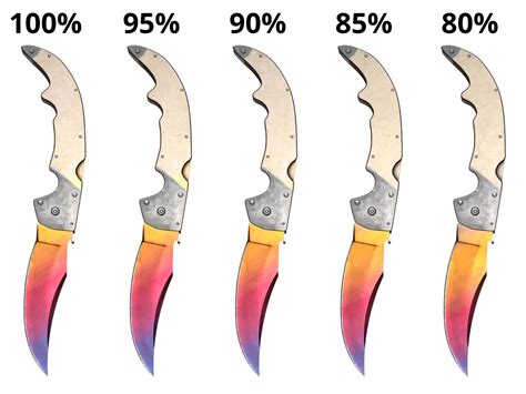 Falchion Knife Fade Guide