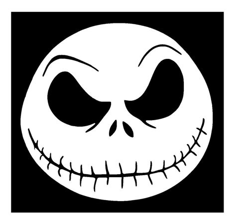 Jack Skellington Decal - Etsy | Dibujos de halloween faciles ...