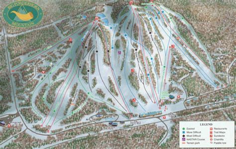 Powderhorn Bike Park Map