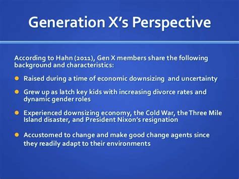 generation x characteristics - Google Search | Generation, Gender roles ...