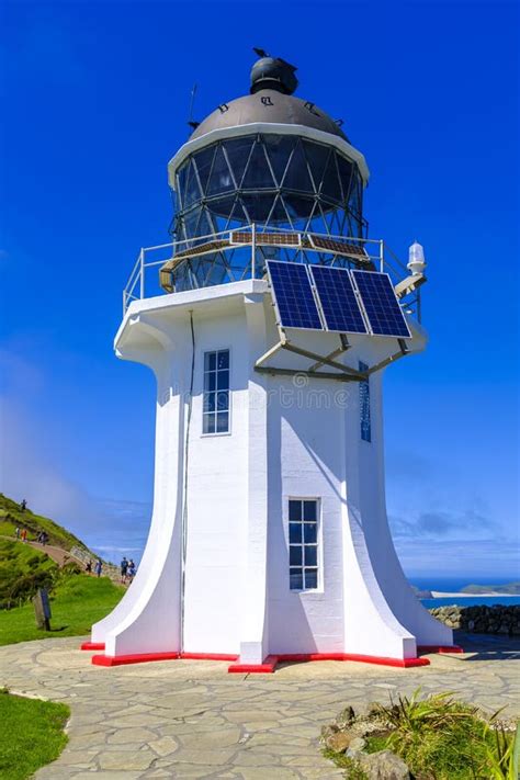 Cape Reinga Lighthouse stock image. Image of park, zealand - 114099081