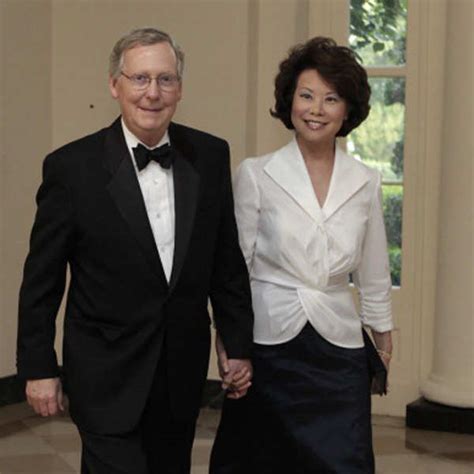 Senate Minority Leader Sen. Mitch McConnell married his second wife ...