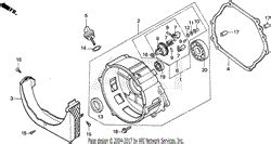 Honda EB5000X A GENERATOR, JPN, VIN# EA7-3000001 Parts Diagram for EM/EB CARBURETOR