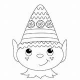 Holiday Coloring Pages For Kids  Elf Hats Activities Blog sketch template
