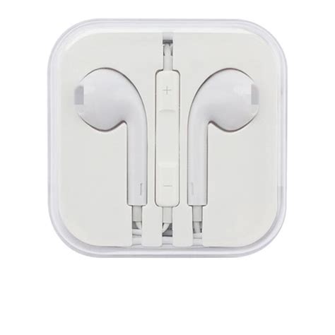 3.5mm Wired Earphones for iPhone 5 6 Headphone with Mic – Lakemba Shop