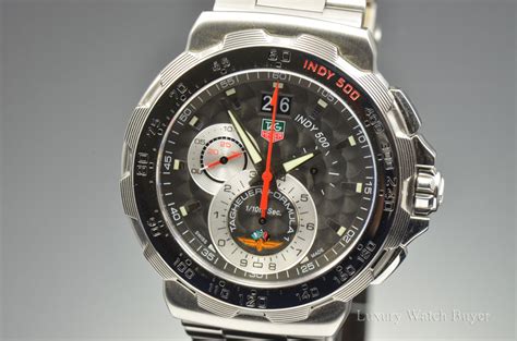 Mens TAG Heuer Formula 1 Indy 500 Grande Date Quartz Chronograph ...