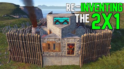 RE-INVENTING The 2x1 Bunker Rust Base Design 2023 - YouTube