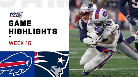 Bills vs. Patriots Week 16 Highlights | NFL 2019 - YouTube