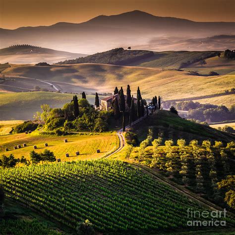 Tuscany Italy - Landscape Photograph by Ronnybas Frimages - Pixels