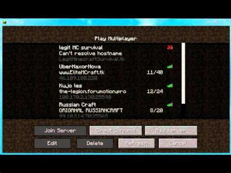 Minecraft Cracked Servers Review[outdated] - YouTube