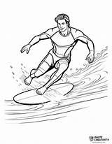 Surfing Coloring Pages Free Printable PDFs  Invite Creativity sketch template