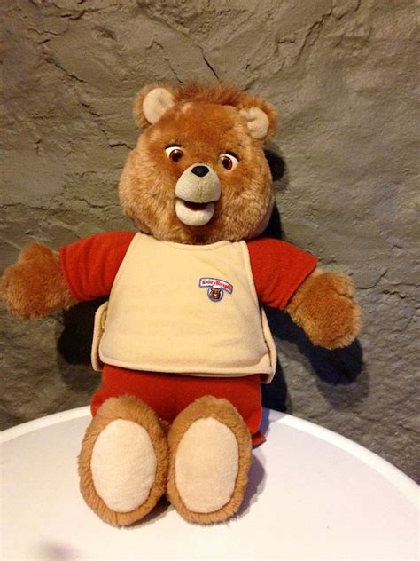 Teddy Ruxpin with Audio Cassette 1985 WORKS