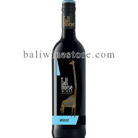 Tall Horse - Merlot 750ml - BALI WINE STORE