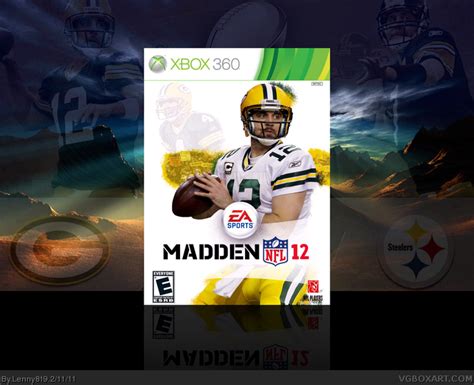 Madden NFL 12 Xbox 360 Box Art Cover by Lenny819