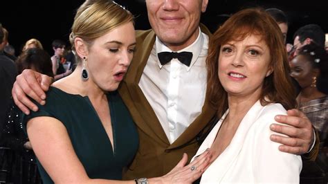 Kate Winslet touched Susan Sarandon's boob at the SAGs